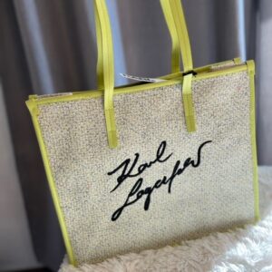 Kabelka Karl Lagerfeld shopper bag green