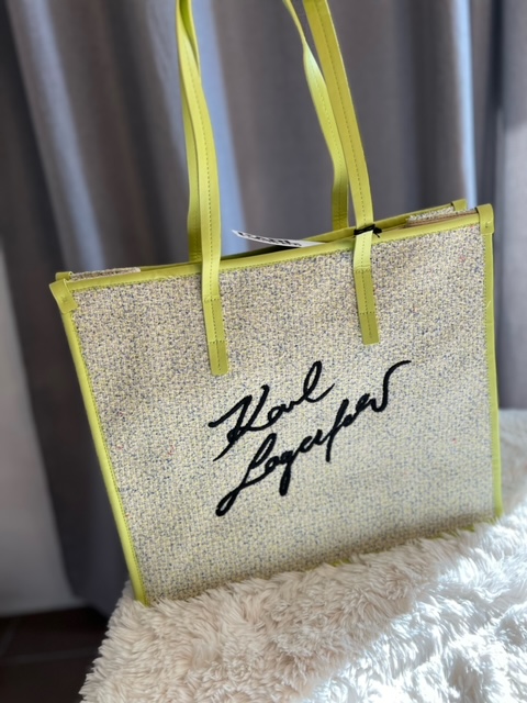 Dámska Kabelka Karl Lagerfeld shopper bag green
