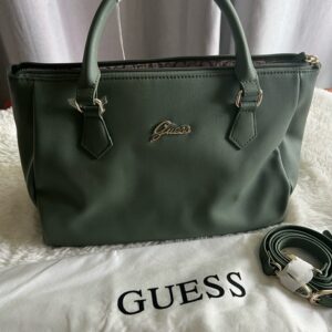 Kabelka crossbody Guess Lorelai Satchel zelená