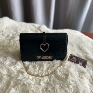 Kabelka crossbody Love Moschino spoločenská večerná