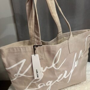 Kabelka Karl Lagerfeld Style Canvas shopper