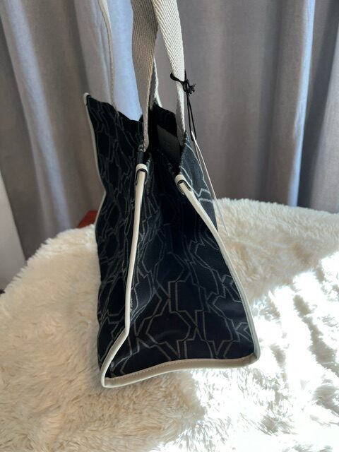 Dámska Kabelka Lagerfeld látková s shopper bag – Obrázok 5