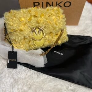 Kabelka PINKO - Love Baby Puff Curls crossbody, večerná, spoločenská