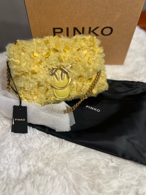 Dámska Kabelka PINKO - Love Baby Puff Curls crossbody, večerná, spoločenská