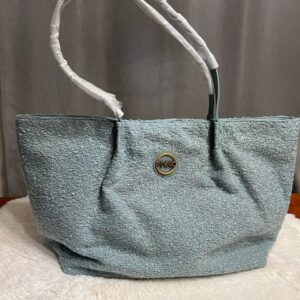 Kabelka PINKO - NASTRO Shopping Blue na rameno