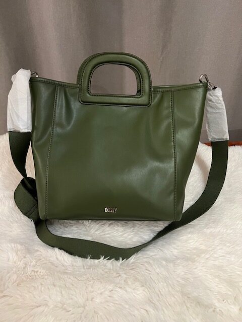 Dámska Kabelka DKNY DREW TH Shopper green crossbody