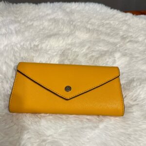 Dámska kožená peňaženka Michael Michael Kors Jet Set Yellow