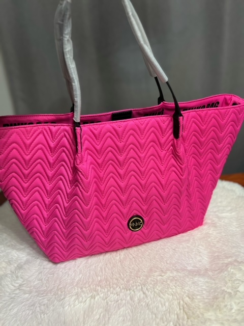 Dámska Kabelka PINKO - BYRON Shopping Pink na rameno