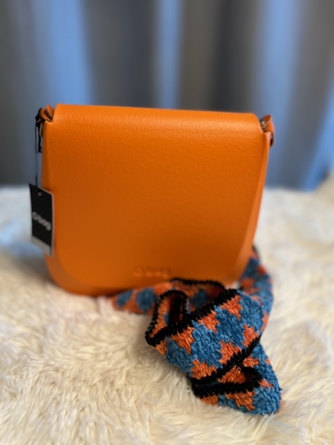 Dámska Kabelka O BAG BORSA Composta orange crossbody – Obrázok 2