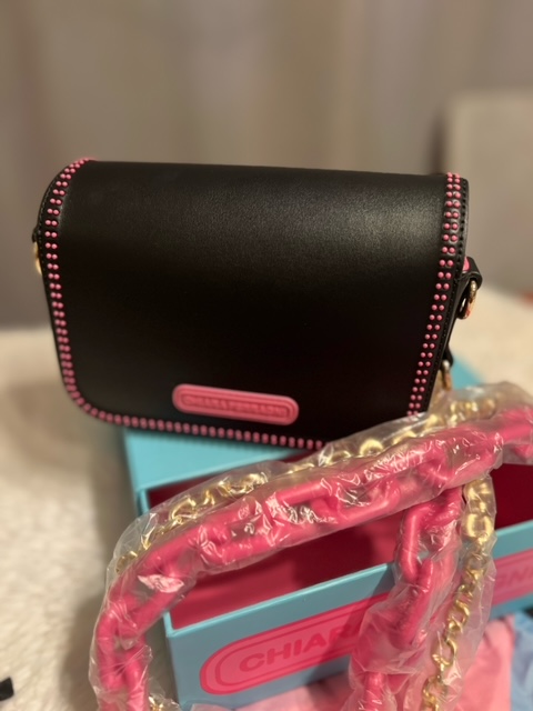 Dámska Kabelka CHIARA FERRAGNI - Range A Eyelike Bags black crossbody – Obrázok 4