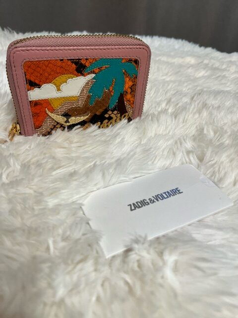 ZADIG &amp; VOLTAIRE mini Island dámska kožená peňaženka