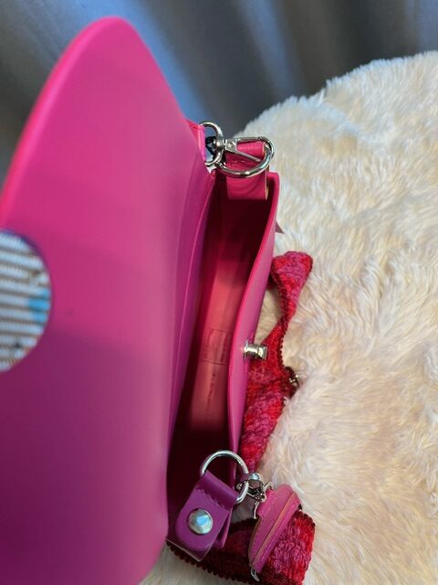 Dámska Kabelka O BAG BORSA Composta pink crossbody – Obrázok 4