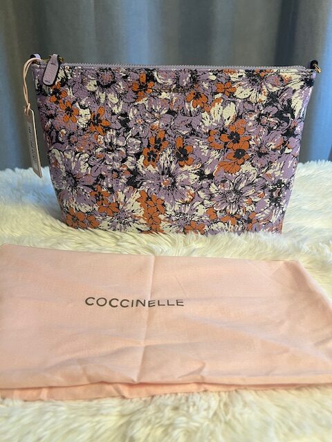 Dámska Kabelka kožená Coccinelle crossbody flower – Obrázok 2
