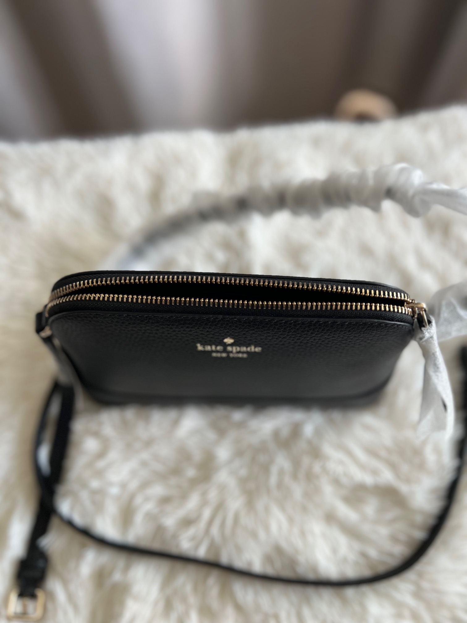 Dámska Kabelka crossbody Kate Spade Hanna black – Obrázok 3