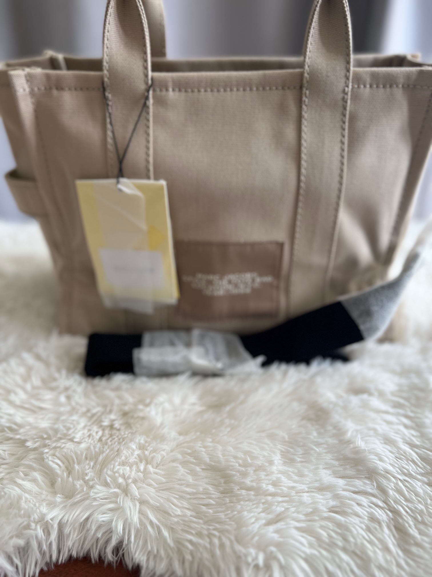 Dámska Kabelka Marc Jacobs Tote bag M Beige – Obrázok 3