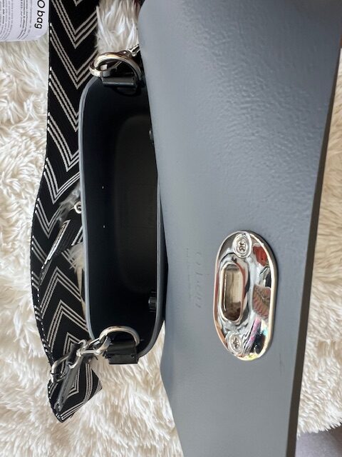 Dámska Kabelka crossbody O Bag dark grey – Obrázok 5