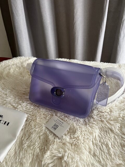 Dámska Kabelka crossbody COACH purple – Obrázok 10