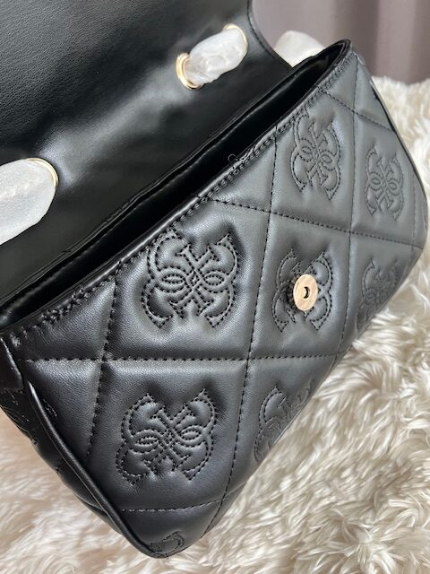 Dámska kabelka Guess Marieke black – Obrázok 6