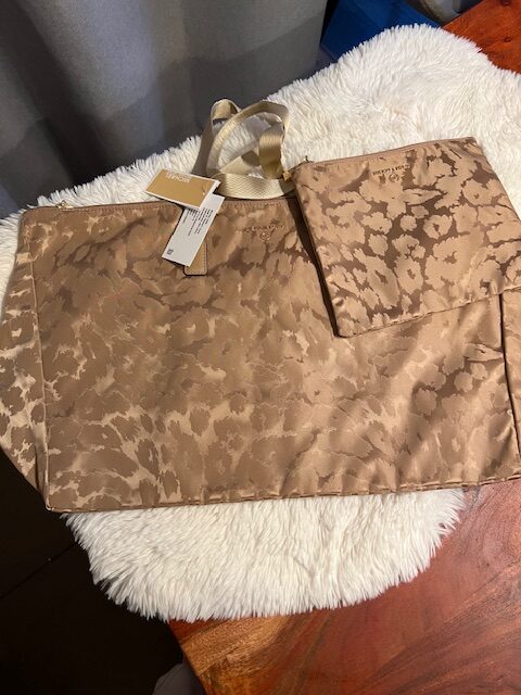 Veľká dámska kabelka Michael Kors Jet set camel – Obrázok 2