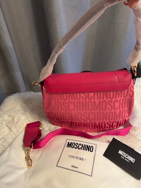 Dámska kabelka MOSCHINO pinky – Obrázok 2