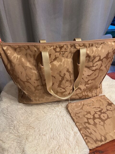 Veľká dámska kabelka Michael Kors Jet set camel