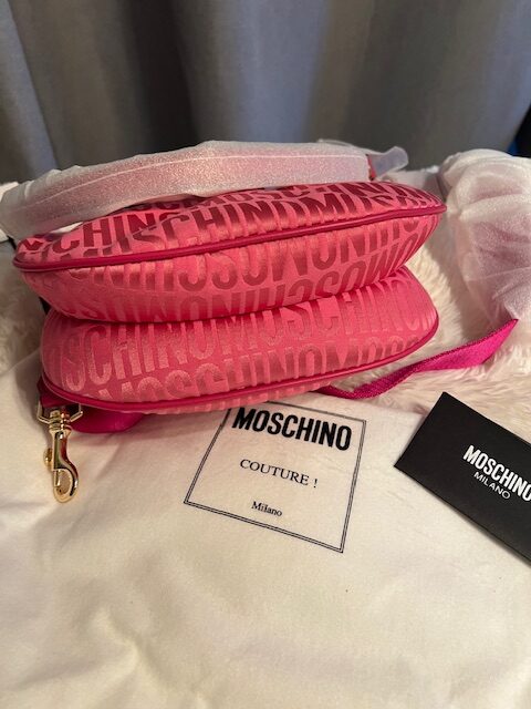 Dámska kabelka MOSCHINO pinky – Obrázok 4