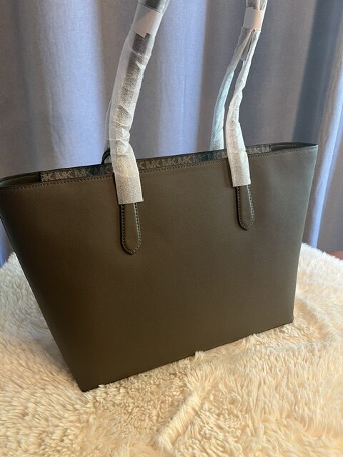 Dámska kabelka Michael Kors Arden Green – Obrázok 2