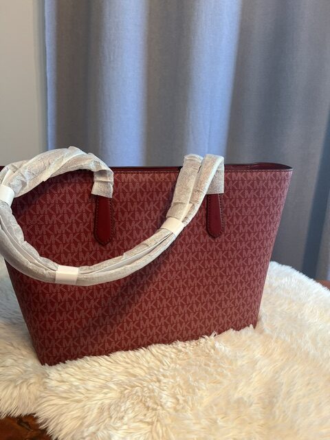 Dámska kabelka Michael Kors Arden red – Obrázok 5