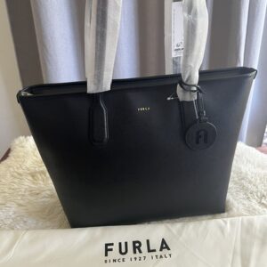 Dámska kožená kabelka Furla Andromeda Black